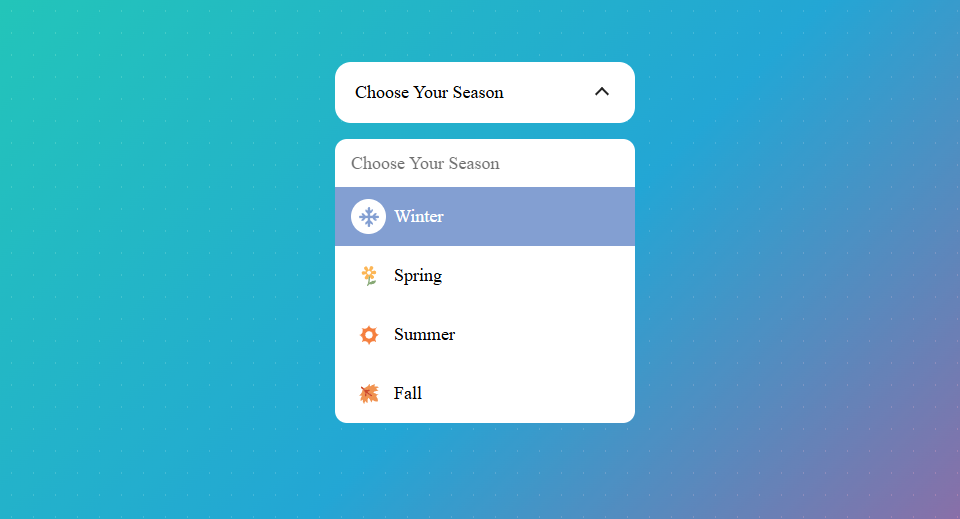 CSS Features: Easy Styling of Select Elements!